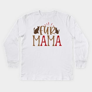 Fur Mama Kids Long Sleeve T-Shirt